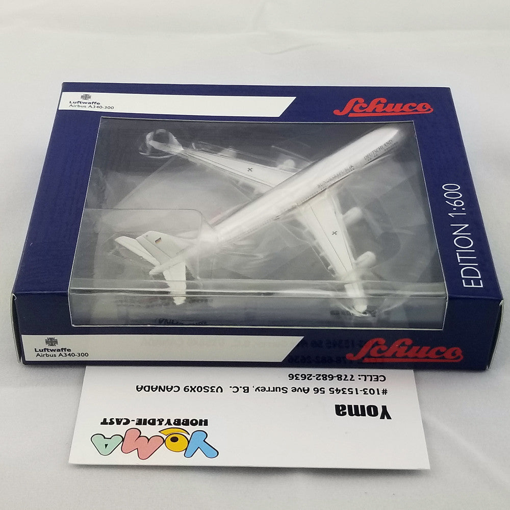 Schuco 1:600 Airbus A340-300 BRD Konrad Adenauer 403551666