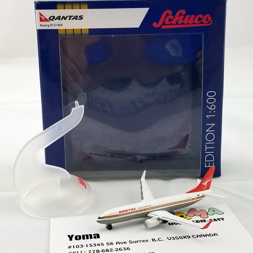 Schuco 1:600 Boeing B737-800 Qantas Airways 403551667
