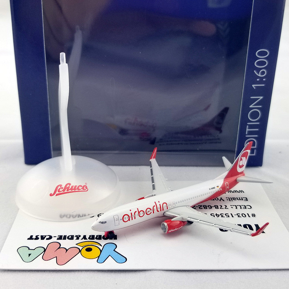 Schuco 1:600 Boeing B737-800 Air Berlin 403551629