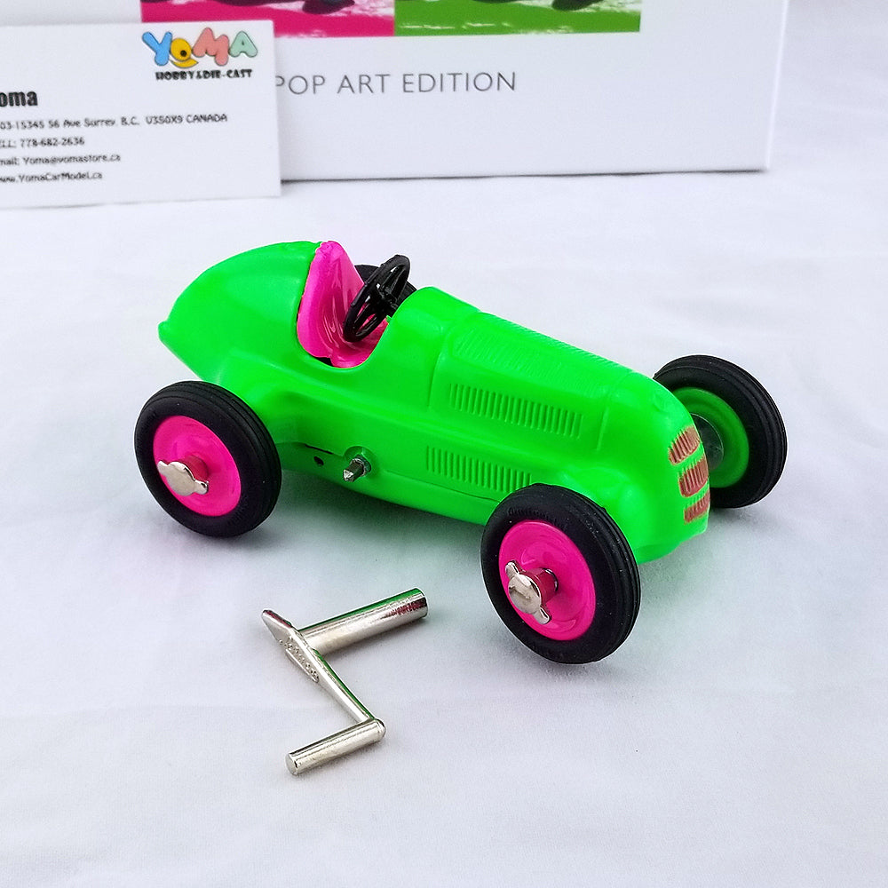 Schuco POP Art Edition I Studio 1 Diecast Clockwork Racing car Green 450111500