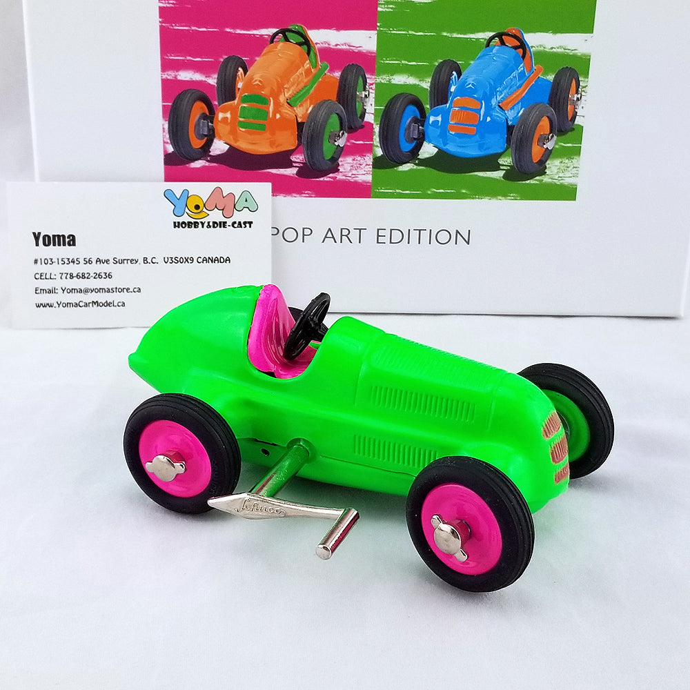 Schuco POP Art Edition I Studio 1 Diecast Clockwork Racing car Green 450111500