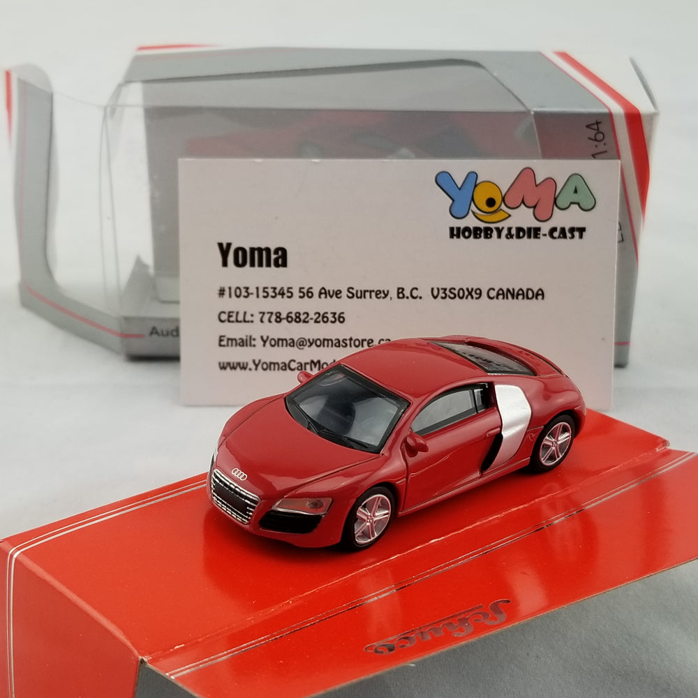 Schuco 1:64 Audi R8 Coupe Red 452010900
