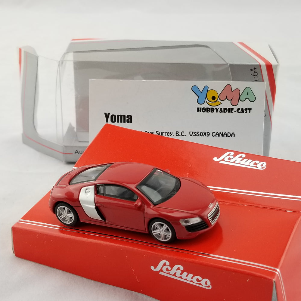 Schuco 1:64 Audi R8 Coupe Red 452010900