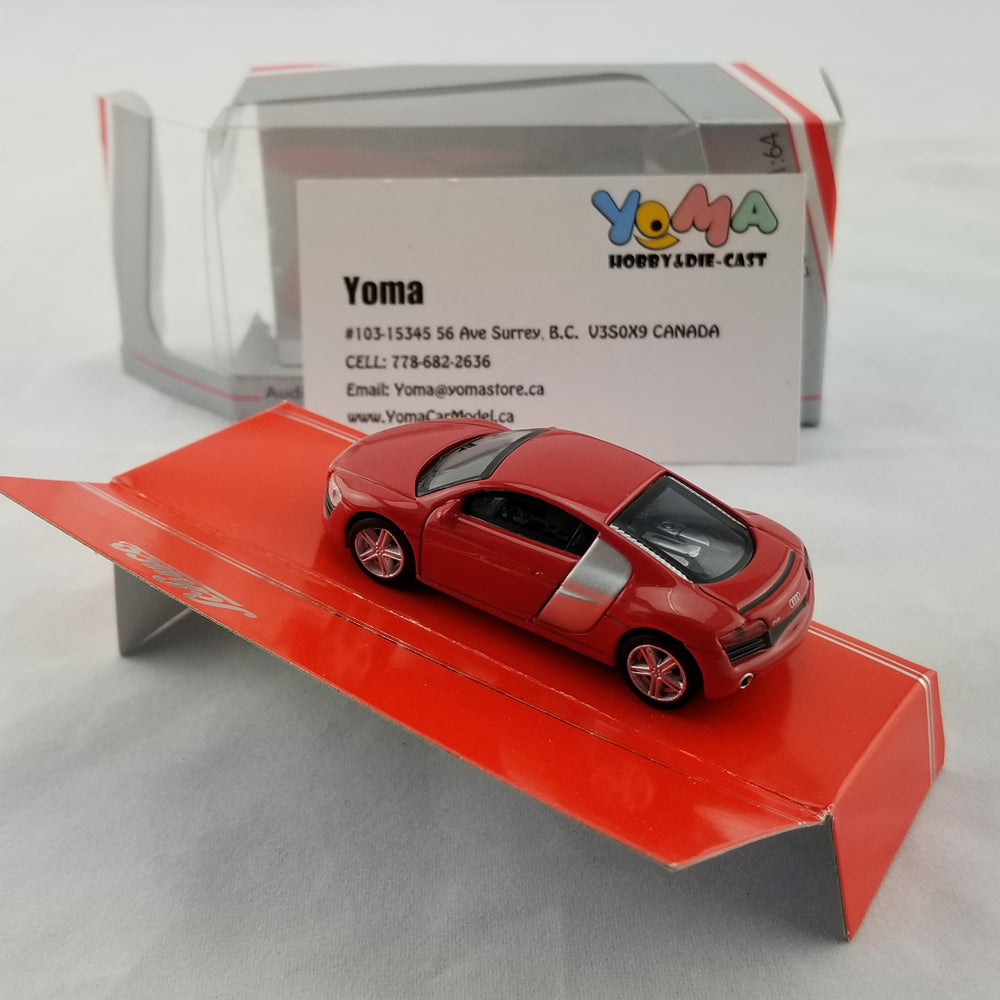 Schuco 1:64 Audi R8 Coupe Red 452010900