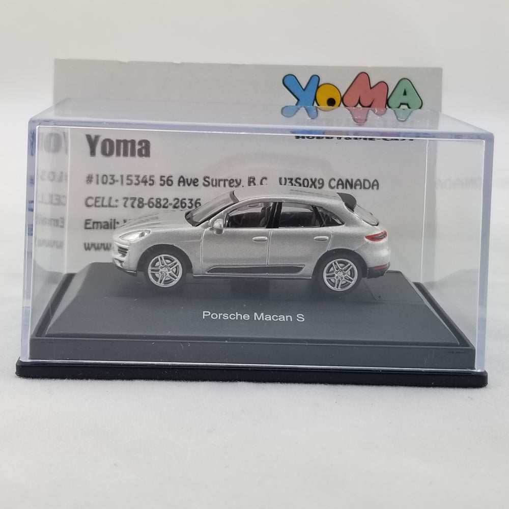 Schuco 1:87 Porsche Macan S Silver 452621500