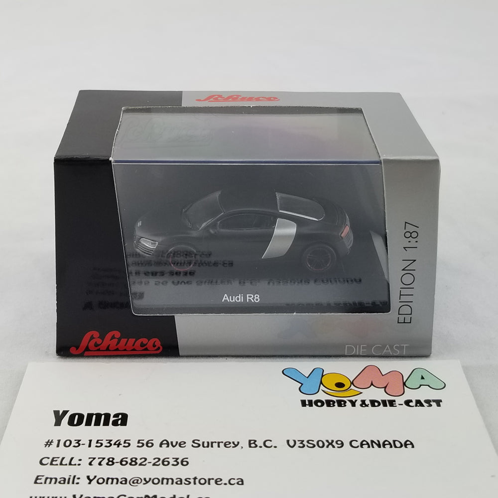 Schuco 1:87 Audi R8 Coupe Matt black 452581900