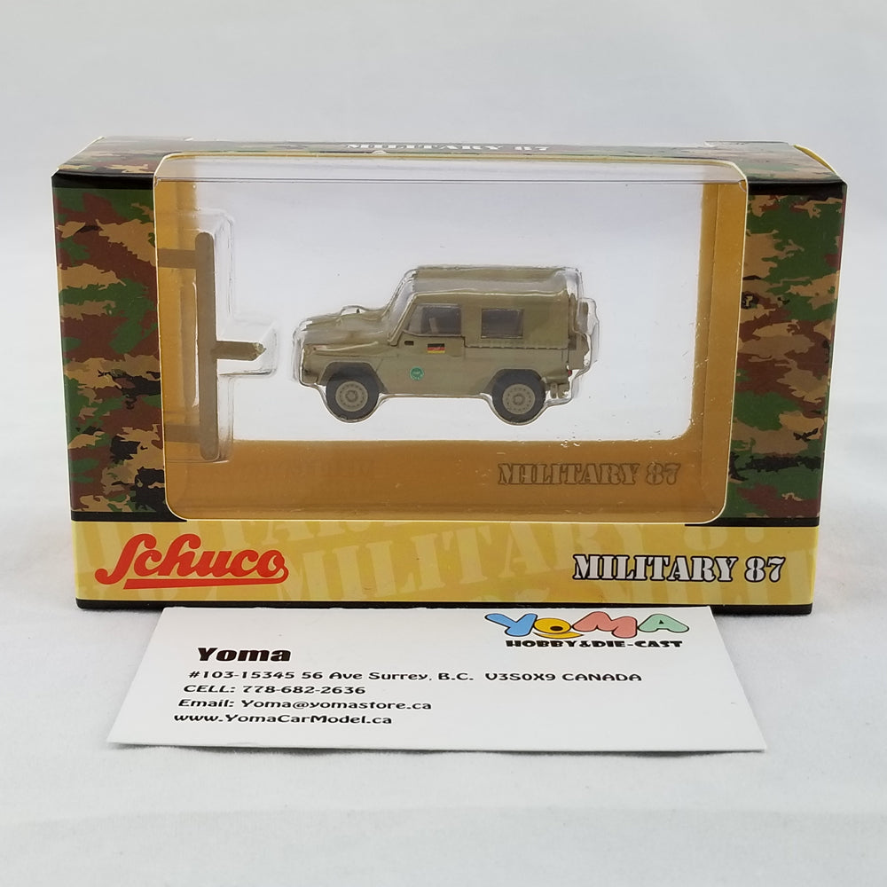 Schuco 1:87 Mercedes Benz Wolf G ISAF camouflaged 452625400