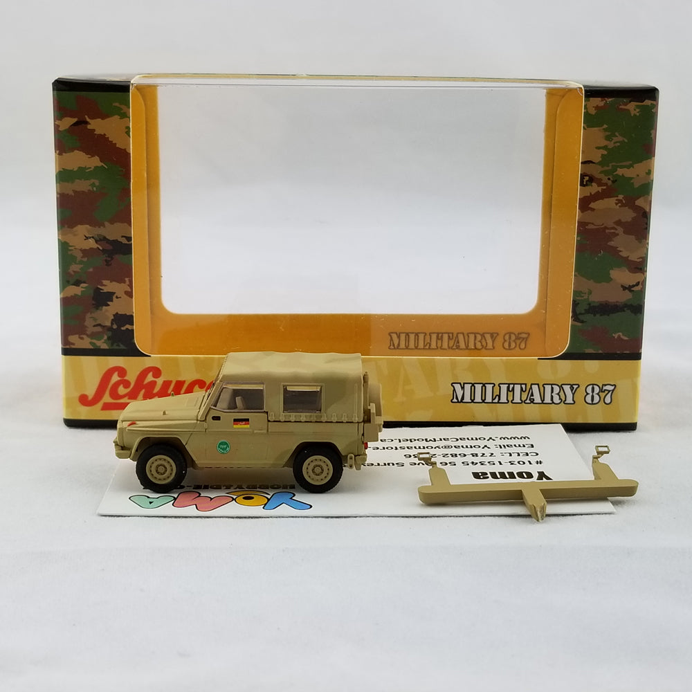 Schuco 1:87 Mercedes Benz Wolf G ISAF camouflaged 452625400