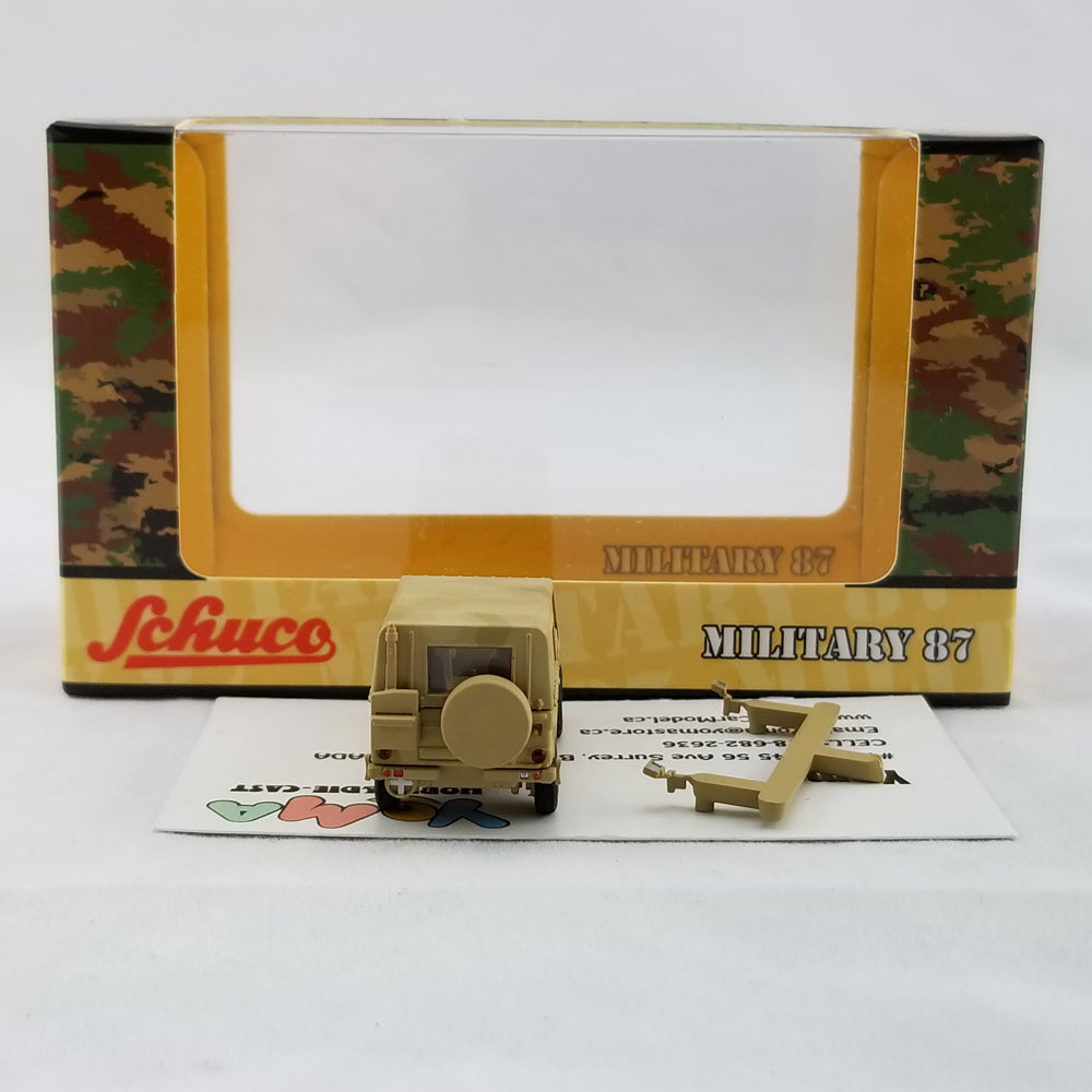 Schuco 1:87 Mercedes Benz Wolf G ISAF camouflaged 452625400
