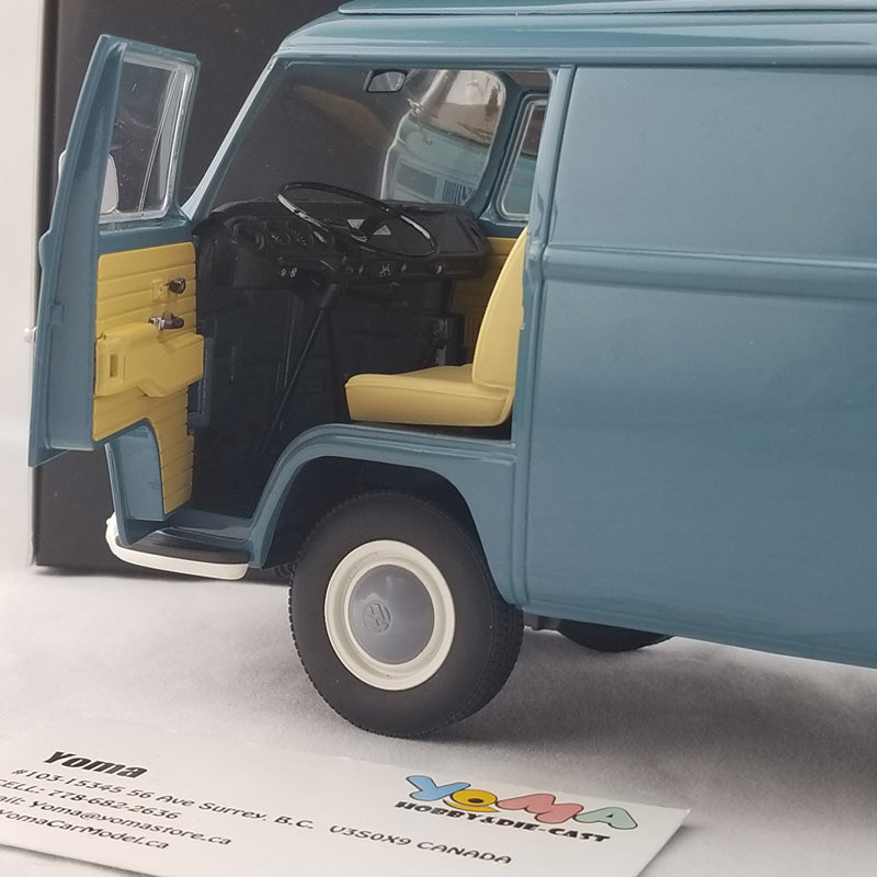 Schuco 1:18 Volkswagen T2a Edition 50 Jahre VW T2 1967-2017 box van blue 450019700