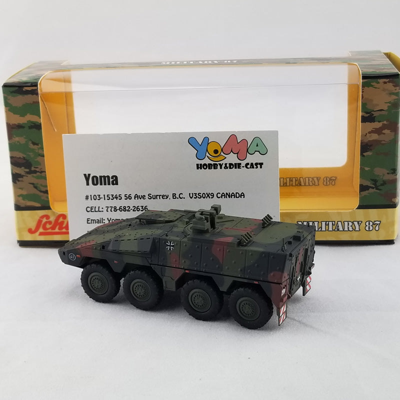 Schuco 1:87 Boxer infantry transport vehicle Bundeswehr camouflaged 452623900