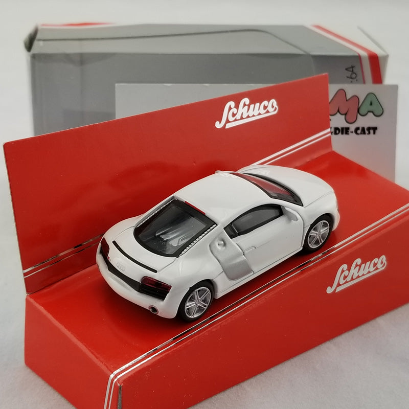 Schuco 1:64 Audi R8 coupe white 452010800