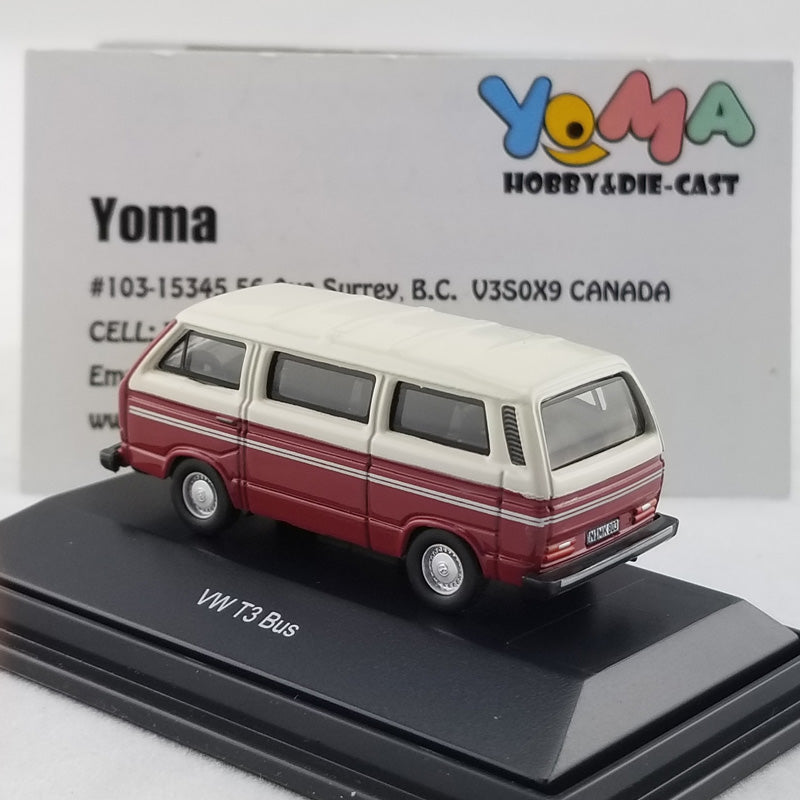 Schuco 1:87 Volkswagen T3 Bus Diecast Model Car 452612600