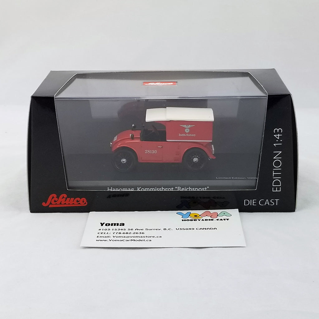 Schuco 1/43 Hanomag Kommissbrot German Reichs post office 450295800
