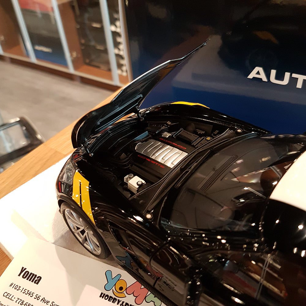 AUTOart 1:18 Chevrolet Corvette C7 Grand Sport (Black) 71273