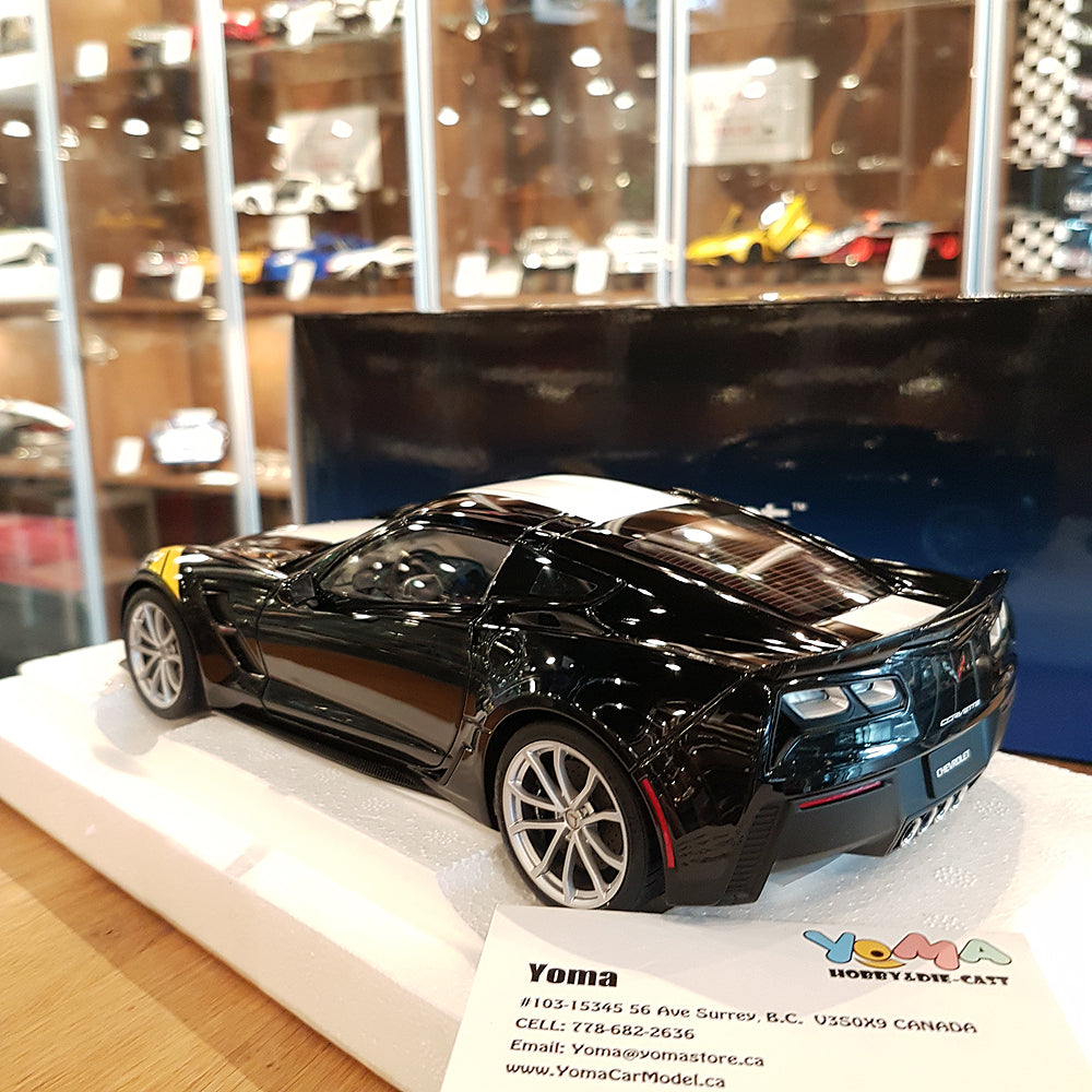 AUTOart 1:18 Chevrolet Corvette C7 Grand Sport (Black) 71273