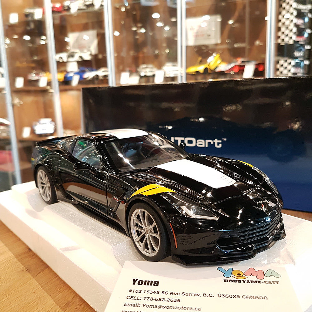 AUTOart 1:18 Chevrolet Corvette C7 Grand Sport (Black) 71273
