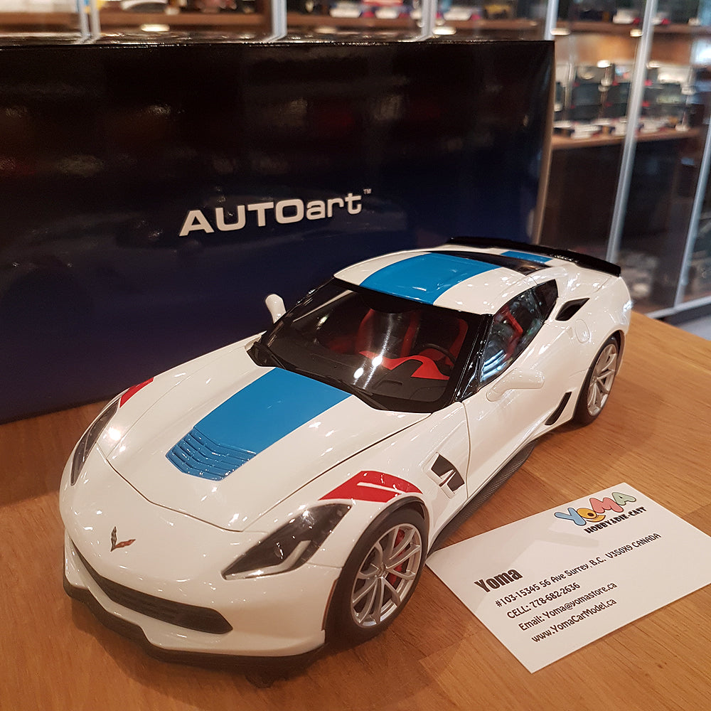 AUTOart 1:18 Chevrolet Corvette C7 Grand Sport (Artic White) 71271