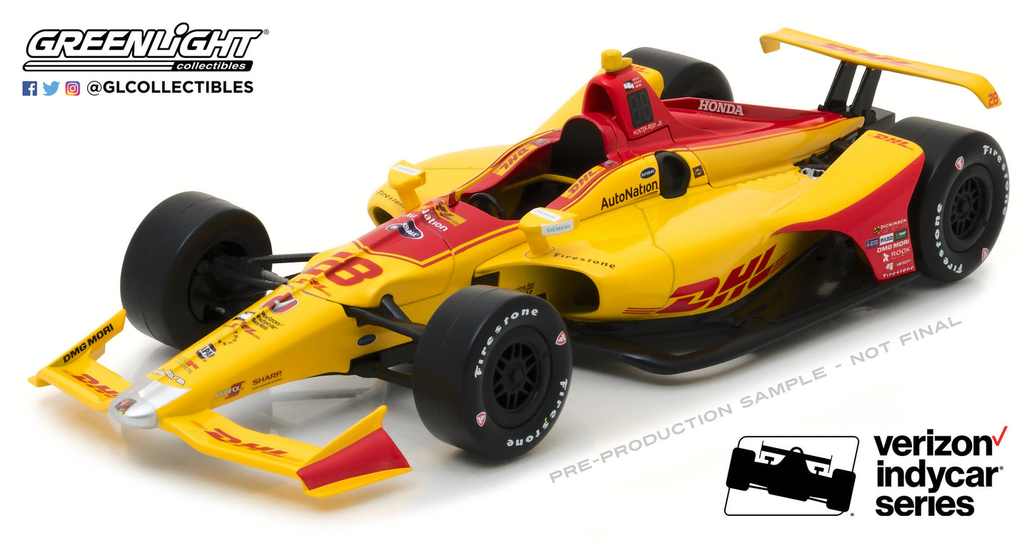 Greenlight 1:18 IndyCar Series 2018 #28 Ryan Hunter-Reay / Andretti Autosport DHL 11022