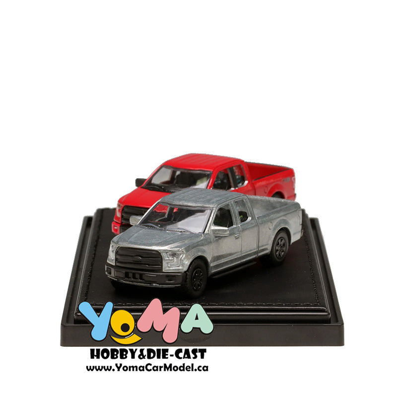 GreenLight 1:64 firstcut 2015+ Ford F-150 (Hobby Exclusive 2-Car Set) 29828