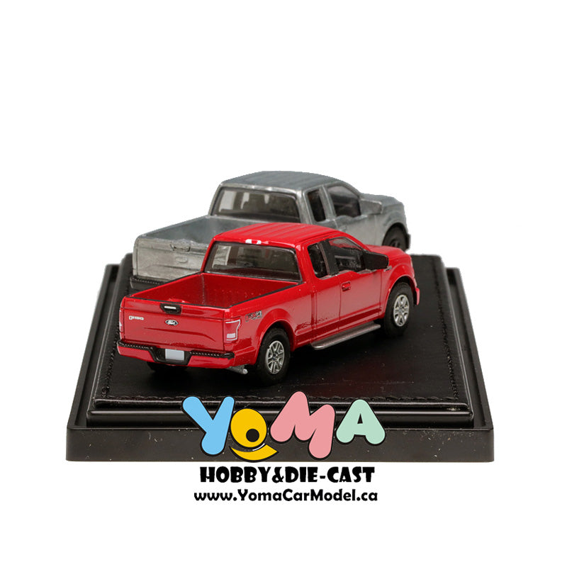 GreenLight 1:64 firstcut 2015+ Ford F-150 (Hobby Exclusive 2-Car Set) 29828