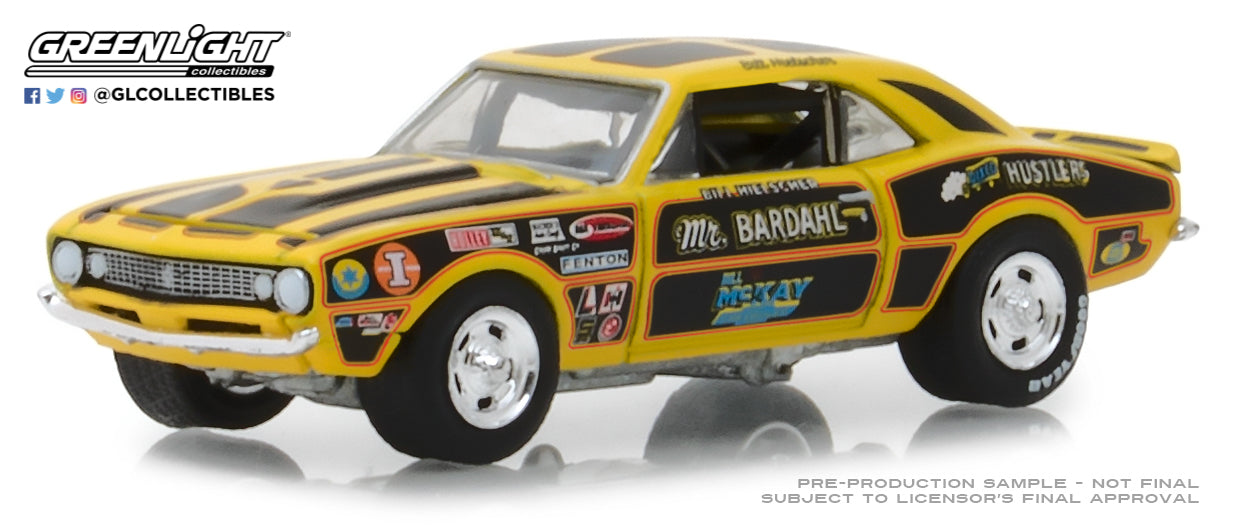 GreenLight 1/64 Bardahl - 1967 Chevrolet Camaro 427 Mr. Bardahl II 29987