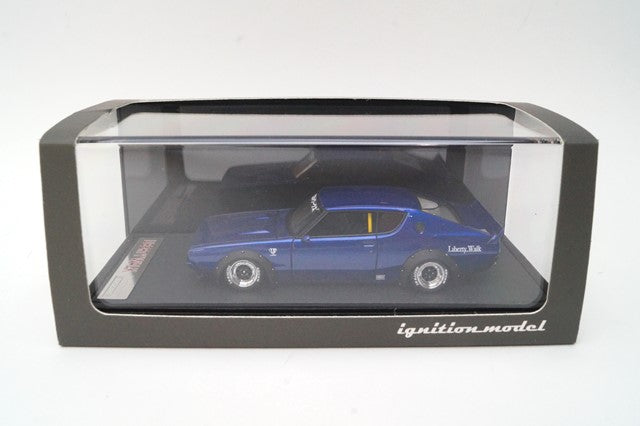 Ignition 1:43 LB-WORKS Kenmary 2Door Blue Metallic IG0725