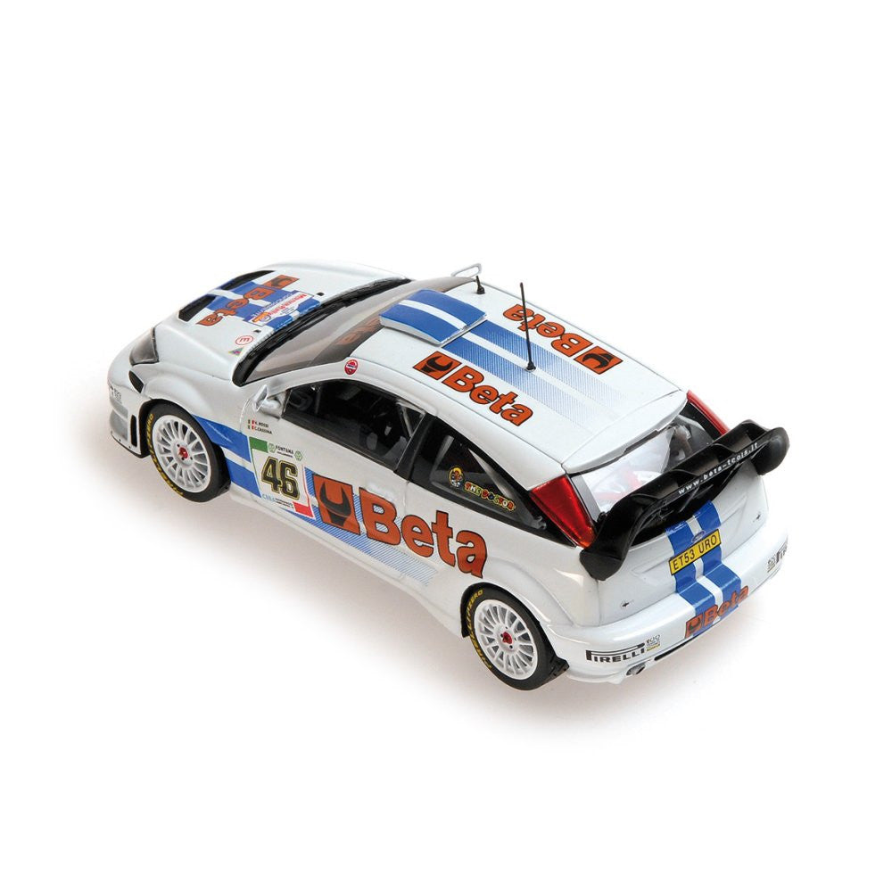 Minichamps 1:43 Ford Focus RS WRC Beta Rossi/Cassina #46 Monza Rally 2007 400078446