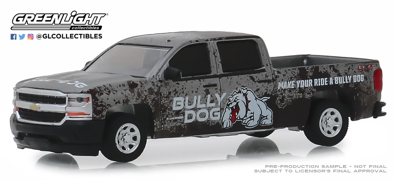GreenLight 1/64 2018 Chevrolet Silverado - Bully - Dog Make Your Ride a Bully Dog 30084