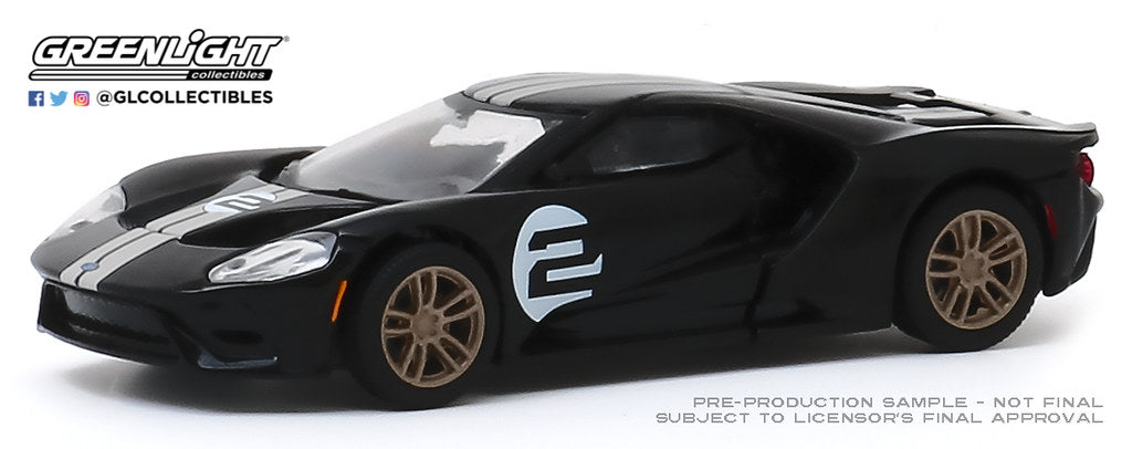 GreenLight 1:64 Barrett-Jackson - 2017 Ford GT 66 Heritage Edition #2 First Legally Resold 2017 Ford GT (Las Vegas 2019, Lot #747) 30168