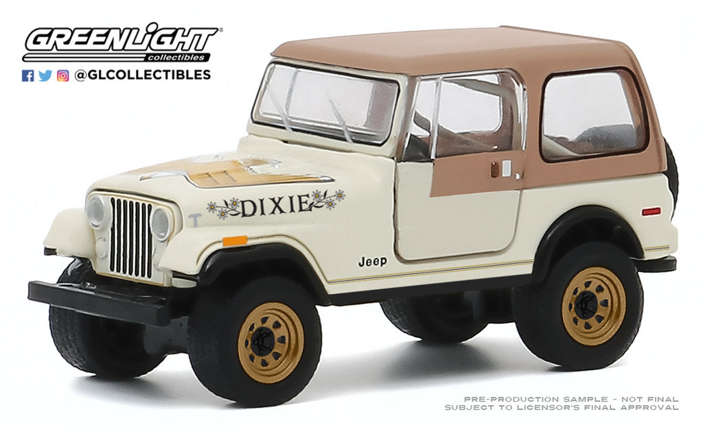 GreenLight 1:64 1979 Jeep CJ-7 Golden Eagle Dixie 30175