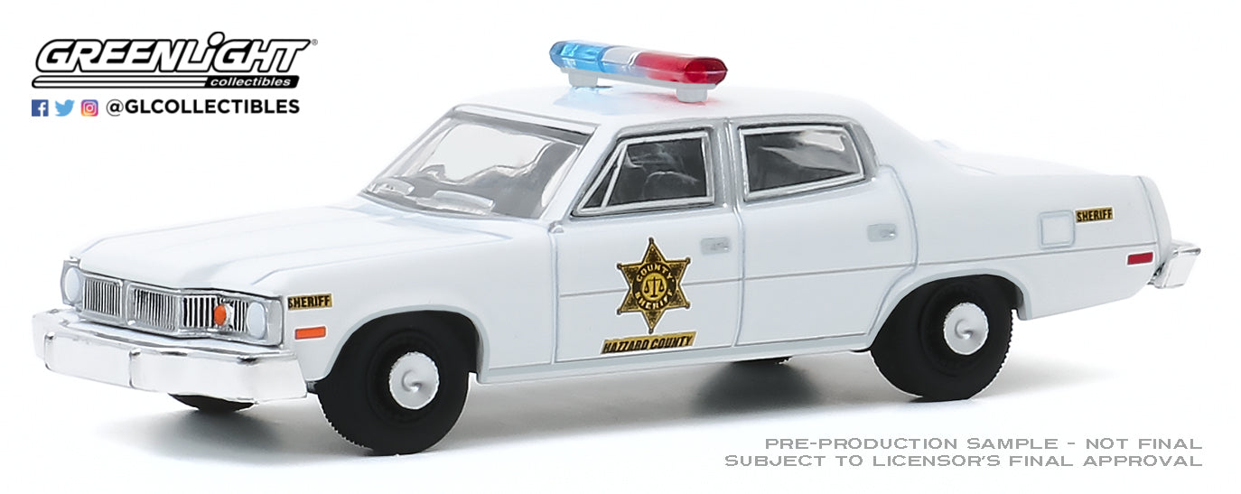GreenLight 1:64 1974 AMC Matador - Hazzard County Sheriff 30177