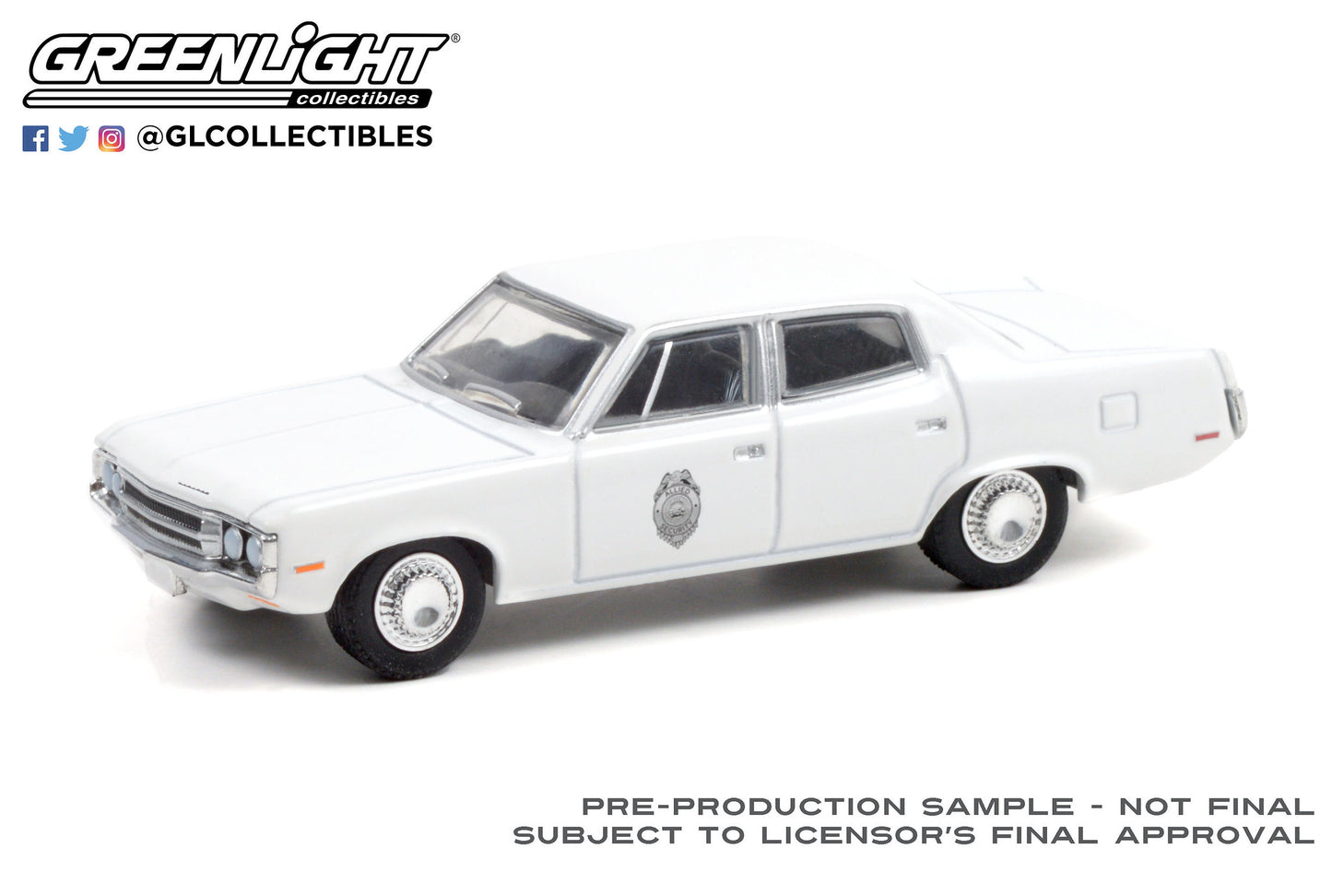 GreenLight 1:64 1971 AMC Matador - Allied Security 30250