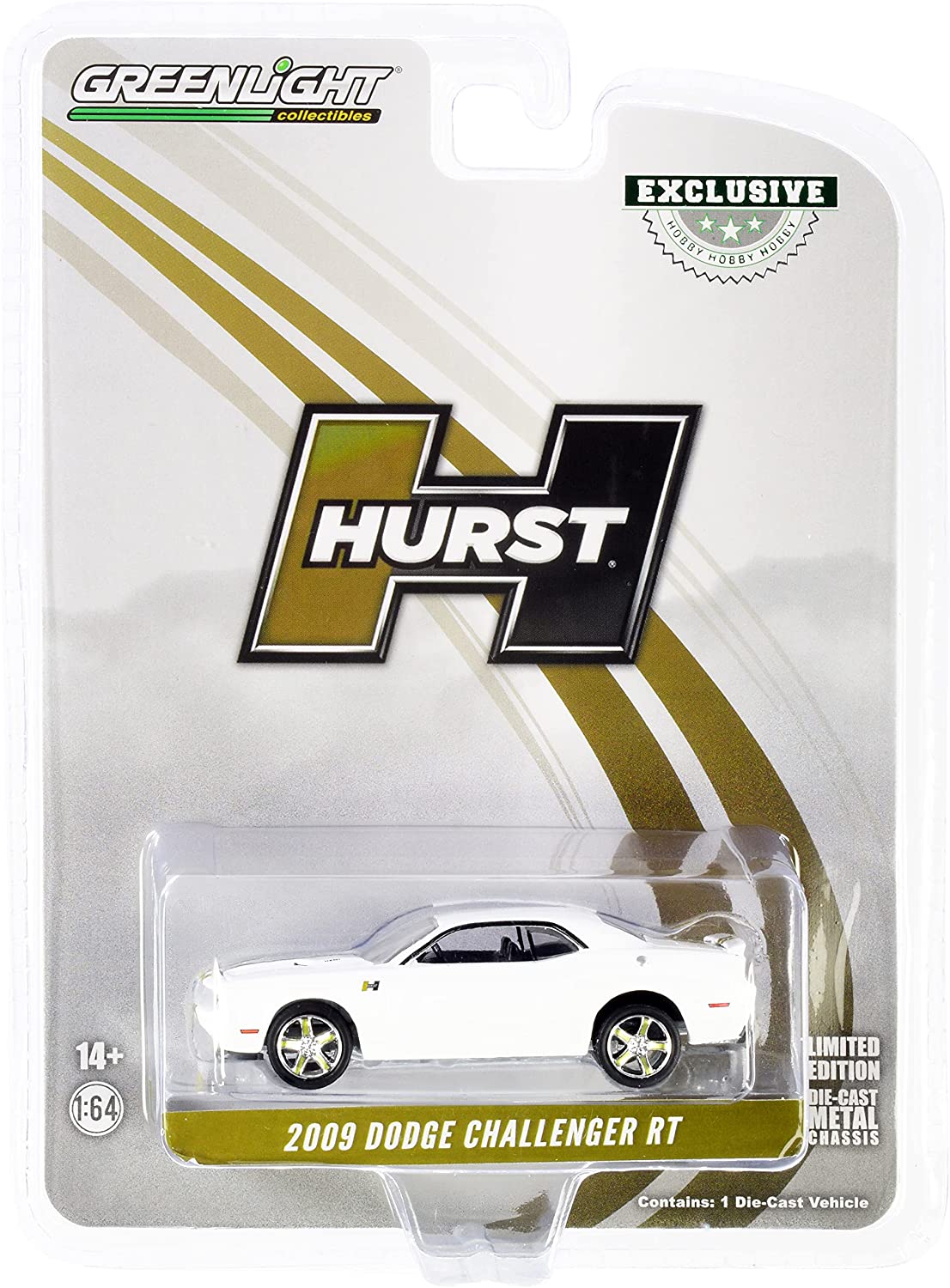 GreenLight 1:64 2009 Dodge Challenger R/T - Hurst Performance Edition 30306