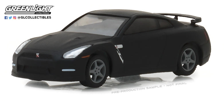 GreenLight 1:64 Tokyo Torque Series 2 - 2015 Nissan GT-R (R35) - Matte Black 29900-F