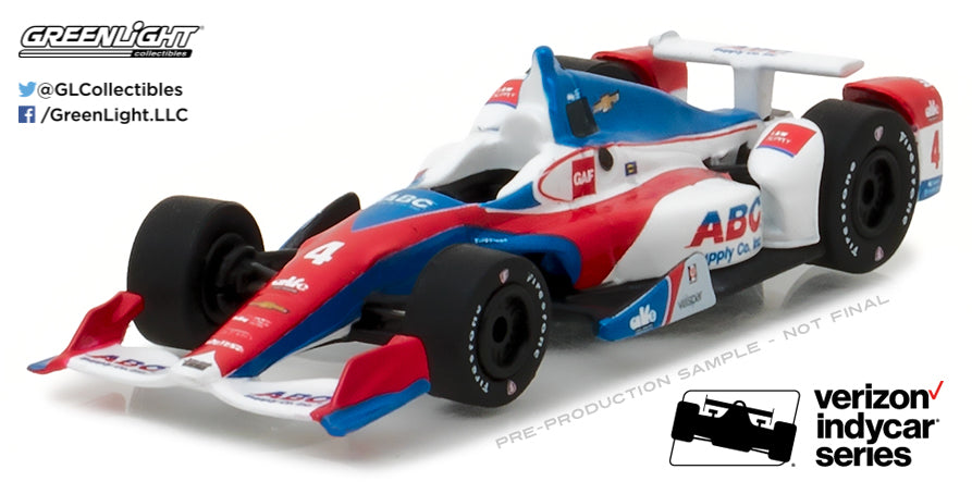 GreenLight 1:64 2017 #4 Conor Daly / A. J. Foyt Enterprises ABC Supply IndyCar Diecast Model Car 10782