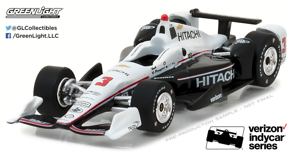 GreenLight 1:64 2017 IndyCar Series #3 Helio Castroneves / Penske Racing Hitachi 10774