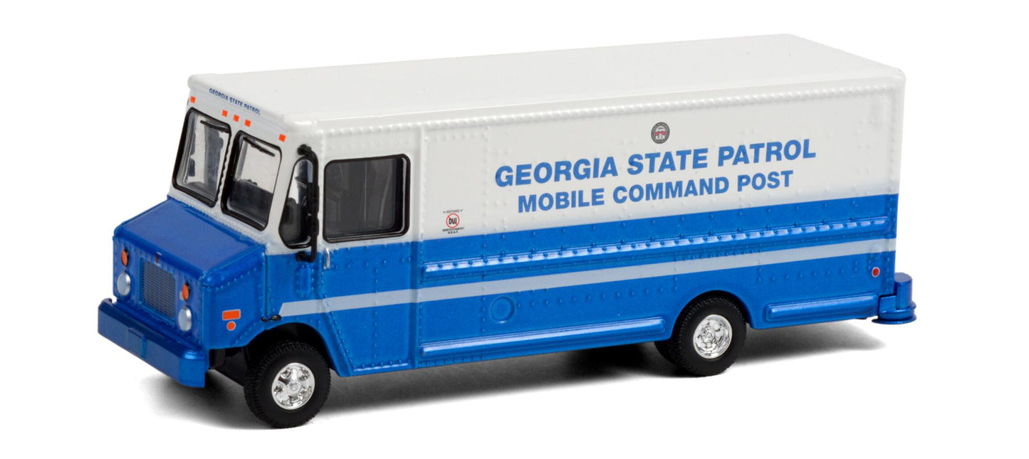 GreenLight 1:64 H.D. Trucks Series 20 - 2019 Step Van - Georgia State Patrol - Mobile Command Post 33200-C