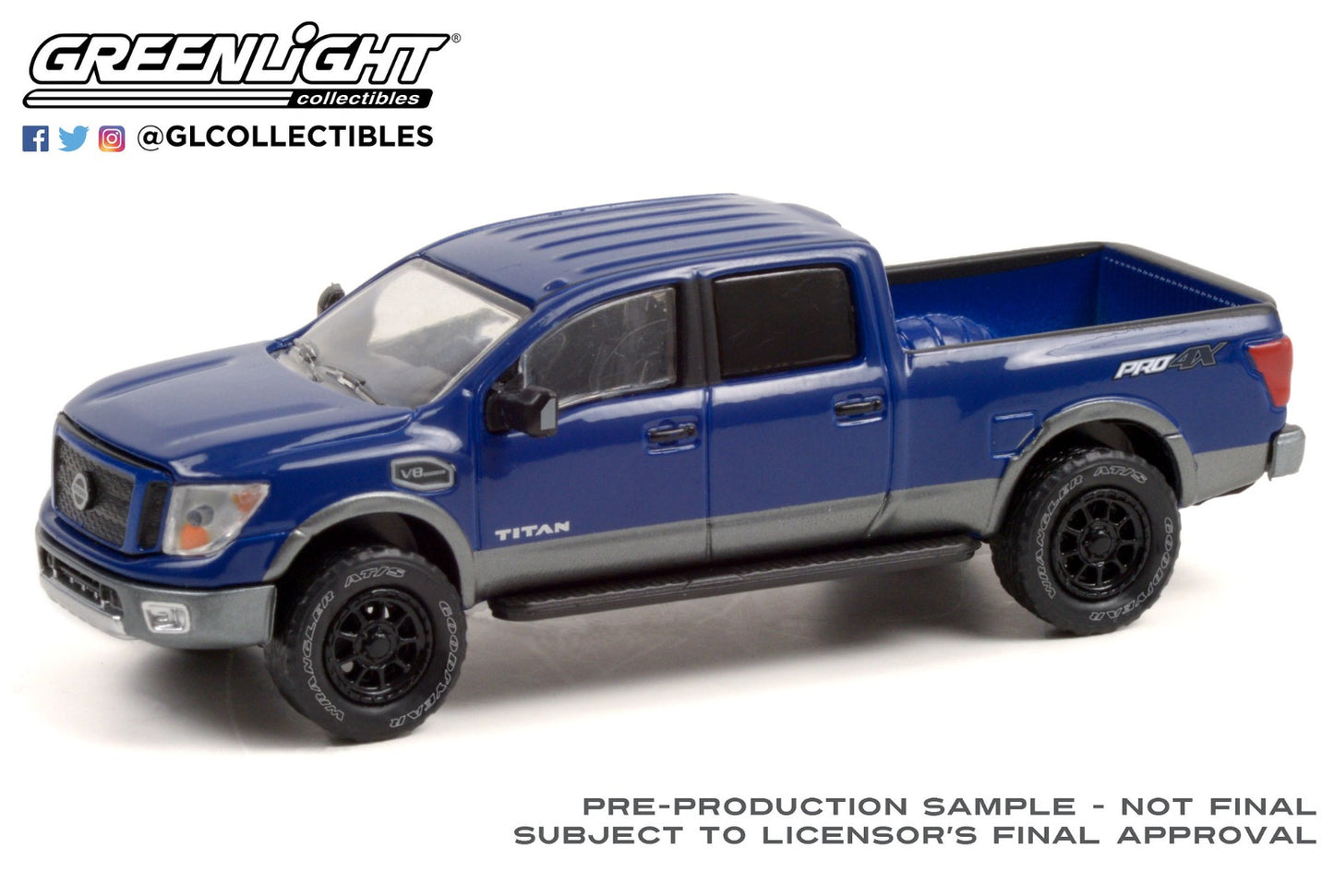GreenLight 1:64 All-Terrain Series 12 - 2018 Nissan Titan XD Pro-4X 35210-C