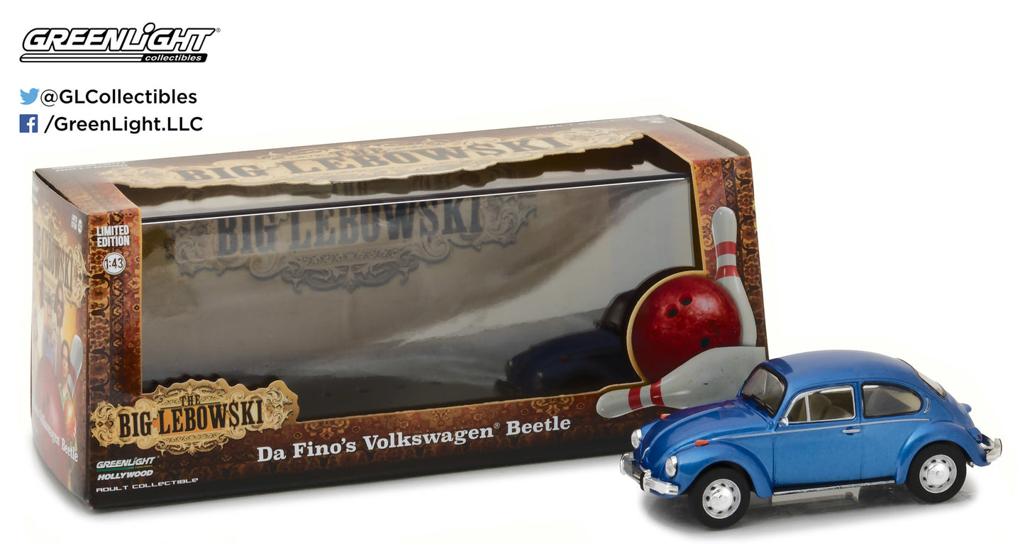 GreenLight 1:43 The Big Lebowski (1998) - Da Fino s Volkswagen Beetle 86496