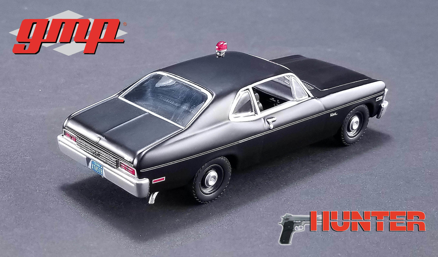 GMP 1:43 Hunter (1984-91 TV Series) - 1971 Chevrolet Nova Police GMP-14309