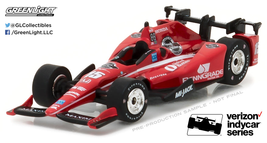 GreenLight 1:64 2017 #15 Graham Rahal / Rahal Letterman Lanigan Racing Steak n Shake IndyCar 10790