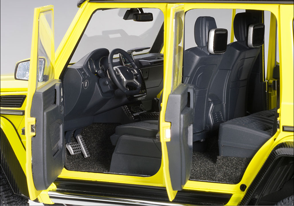 AUTOART 1/18 MERCEDES-BENZ G500 4X4 2 (ELECTRIC BEAM/YELLOW) 76319
