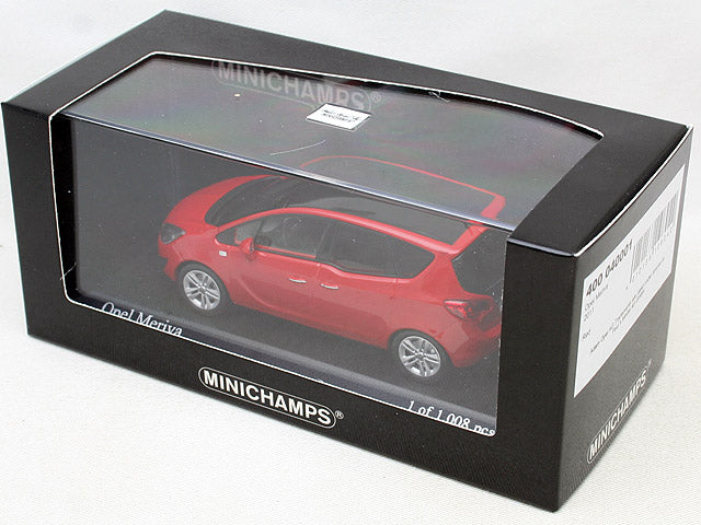 Minichamps 1:43 Opel Meriva 2010 Red 400040001