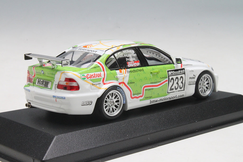 Minichamps 1:43 BMW 320I Schubert Motors Priaulx/Muller/Huisman #233 VLN Nurburgring 2005 400052433