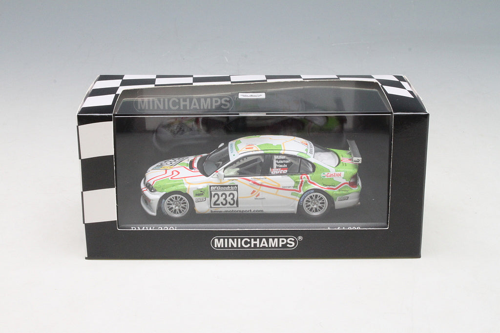 Minichamps 1:43 BMW 320I Schubert Motors Priaulx/Muller/Huisman #233 VLN Nurburgring 2005 400052433
