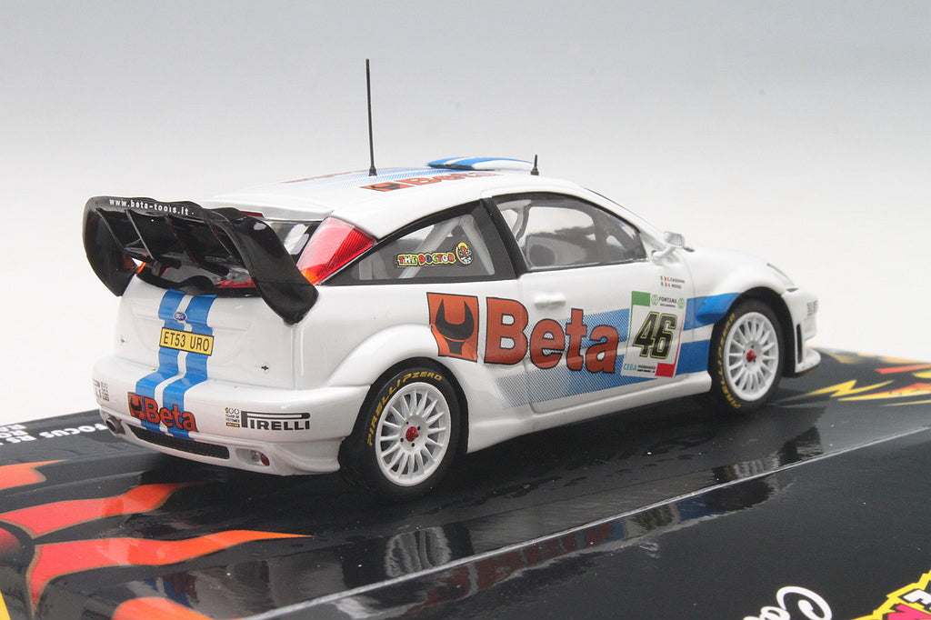 Minichamps 1:43 Ford Focus RS WRC Beta Rossi/Cassina #46 Monza Rally 2007 400078446
