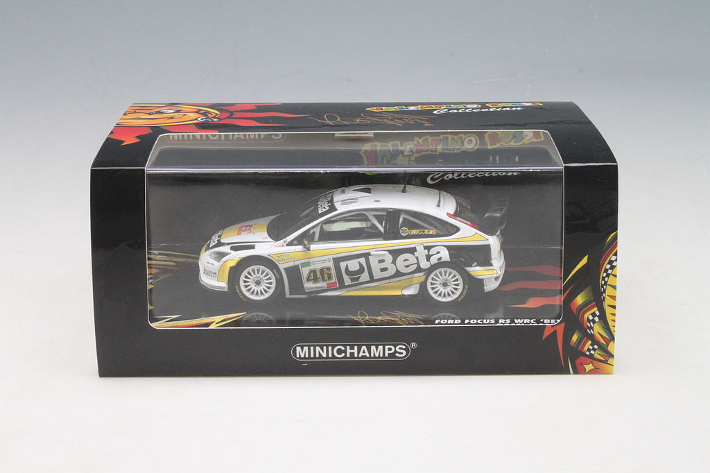 Minichamps 1:43 Ford Focus RS Rally Beta Rossi/Cassina #46 Monza Rally WRC 2008 400088946