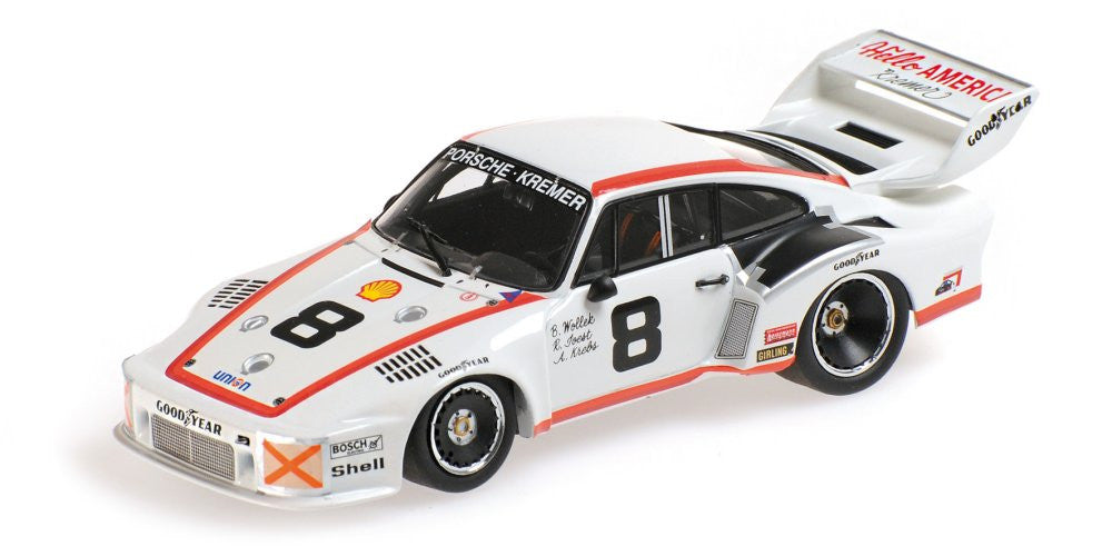 Minichamps 1:43 Porsche 935 – Porsche Kremer – Jost/Wollek/Krebs – #8 24h Daytona 1977 400776308