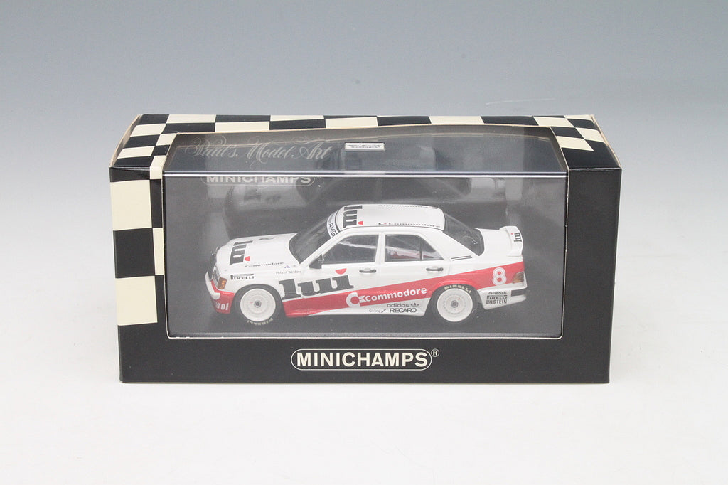 Minichamps 1:43 Mercedes-Benz 190E 2.3-16 Commodore - Volker Weidler - Team Marko RSM - #8 DTM 1986 400863508